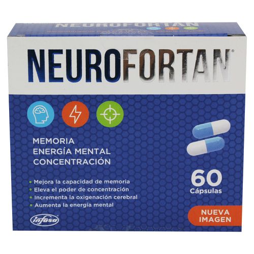 Neurofortan Vitaminas - 60 Cápsulas  -Precio indicado por Unidad-