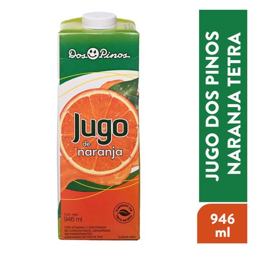 Jugo Naranja Dos Pinos, Fuente De Vitamina C - 1Lt