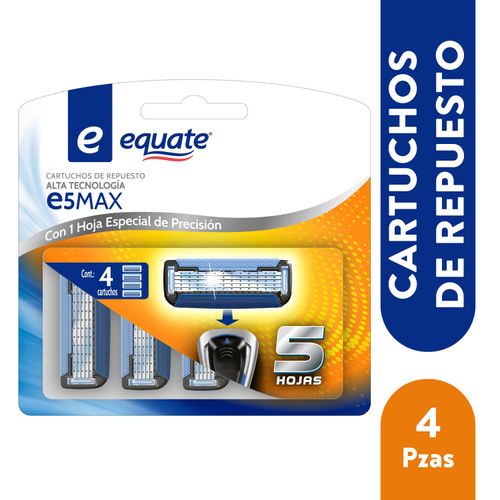 Repuesto Rasuradora Equate E5 Max - 4 Unidades