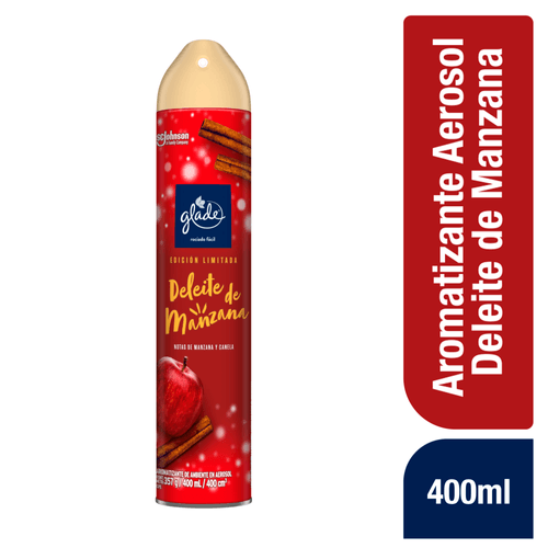 Glade Aerosol Deleite De Manzana 400Gr