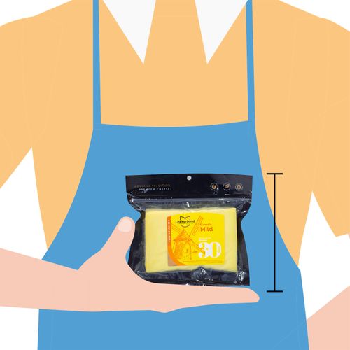 Queso Lekkerland gouda mild - 200 g