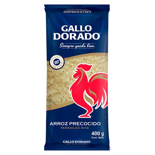 Arroz Gallo Dorado Precocido 400gr