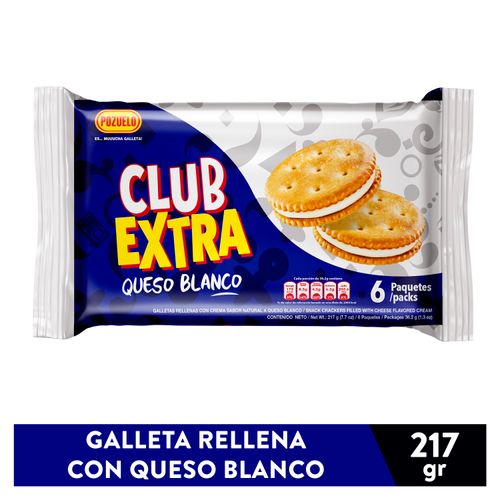 Clubextra Galleta Salada Queso Bla 217gr