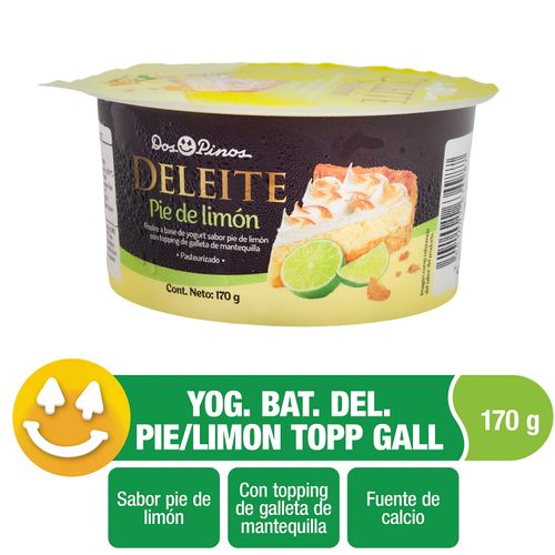 Yogurt Deleite C/Top Pie Limon 170gr