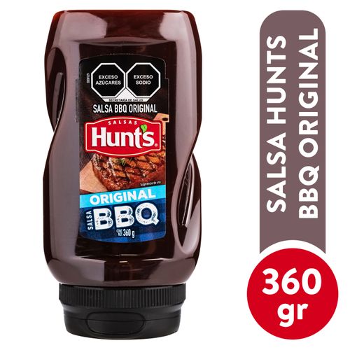 Salsa Hunts Bbq Original Envase Plástico - 360 g