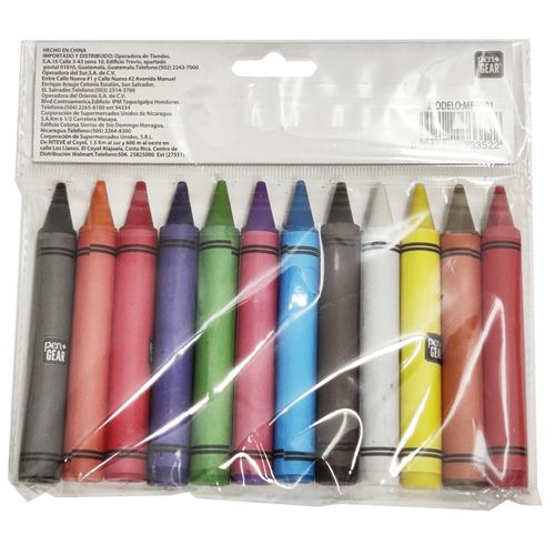 Crayones De Color Pen Gear-12 Piezas