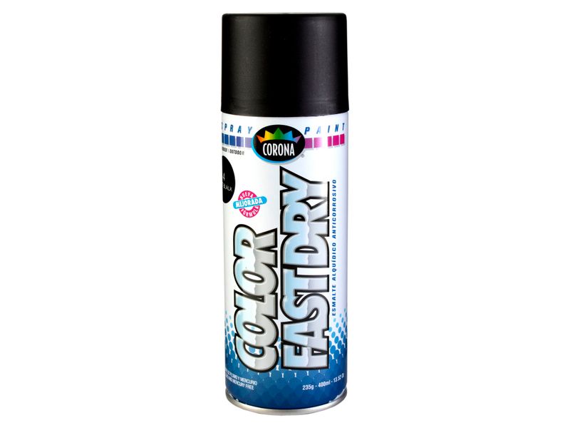 Pintura-Anticorrosivo-de-Acr-lico-Corona-Fast-Dry-Color-Mate-Negro-para-Interior-y-Exterior-13-5-onzas-3-20004