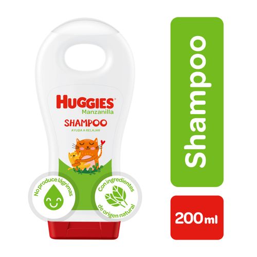 Shampoo Huggies Manzanilla No Produce Lágrimas - 200ml