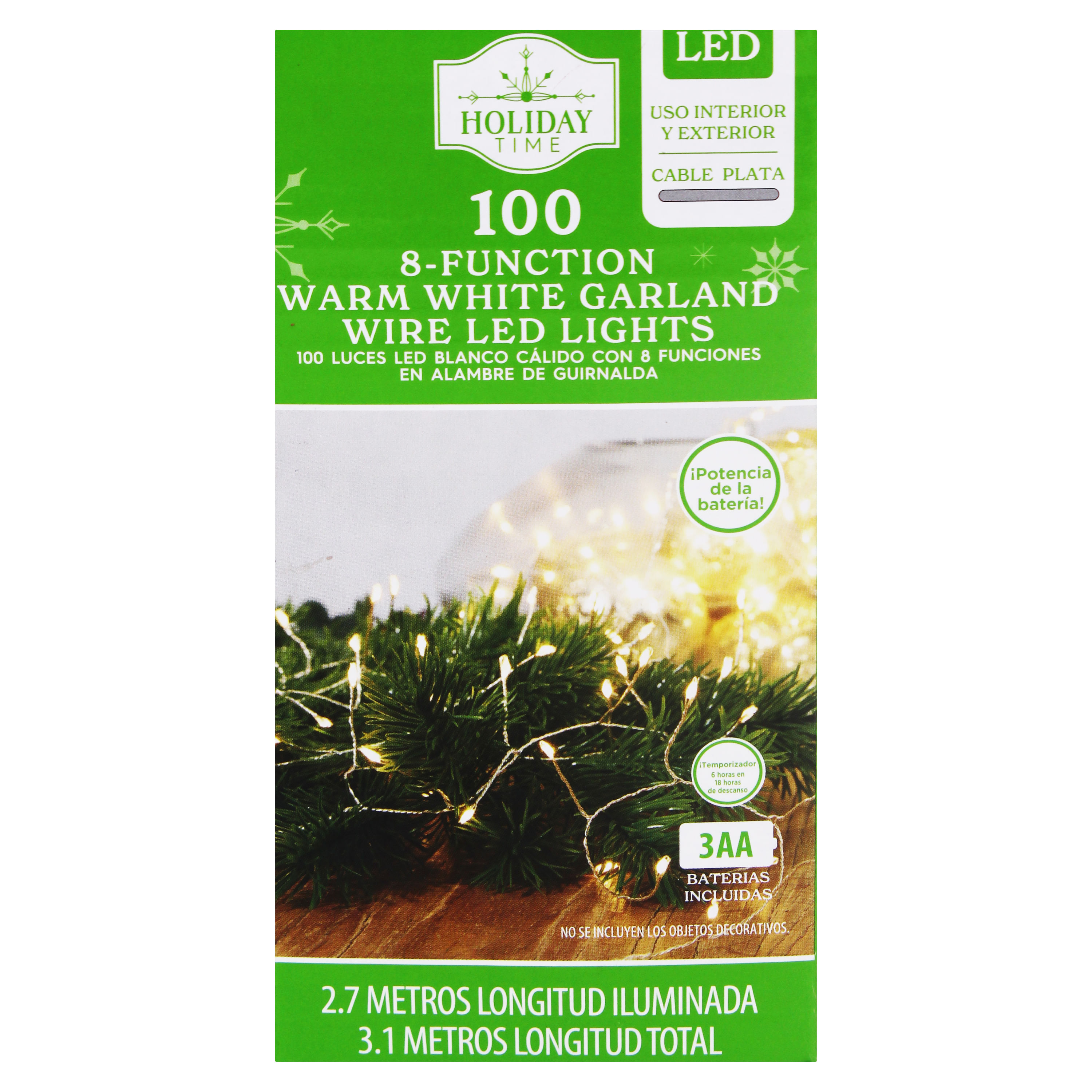 Serie-100-Luces-Led-Marca-Holiday-Time-Blanco-Fr-o-Cable-Plata-En-Alambre-De-Guirnalda-2-7mts-1-13044