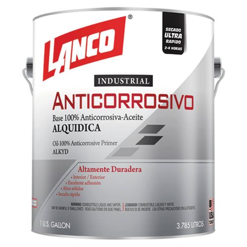 Anticorrosivo Lanco Industrial Color Gris-1 Gal