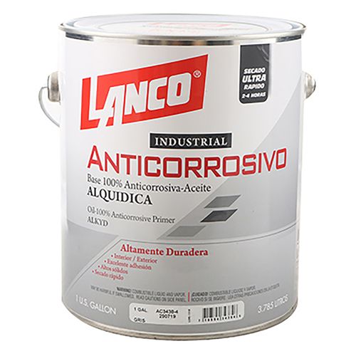 Anticorrosivo Lanco Industrial Color Gris-1 Gal