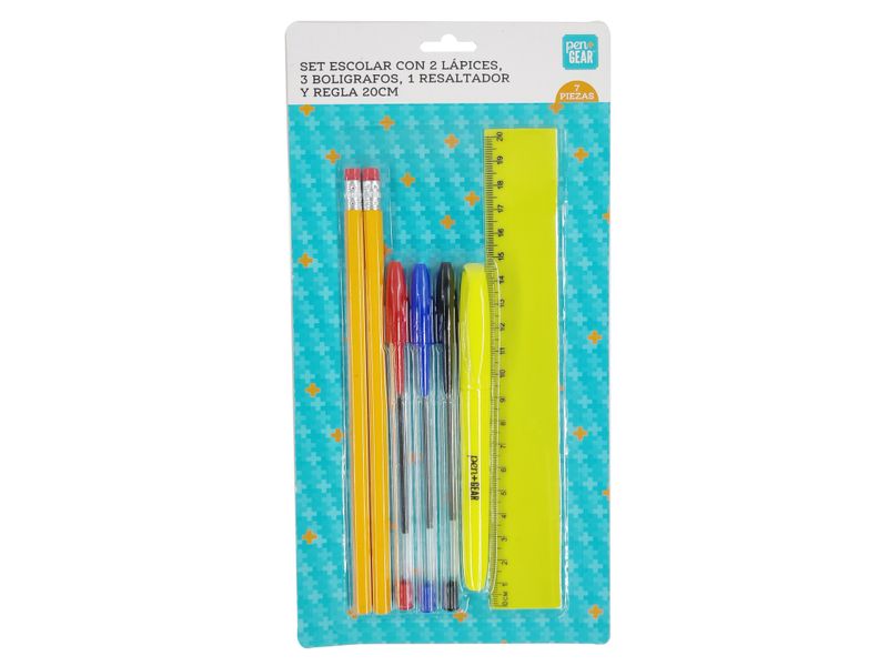 Set-Escolar-Pen-Gear-2-l-pices-3-bol-grafos-1-resaltador-1-regla-20cm-Modelo-WALC0203-2-13973