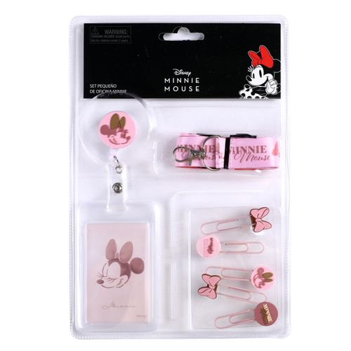 Kit de Oficina Minnie Mouse, con diseños únicos