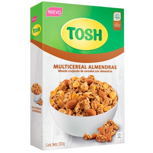 Cereal Tosh Multicereal Almendras -300 g