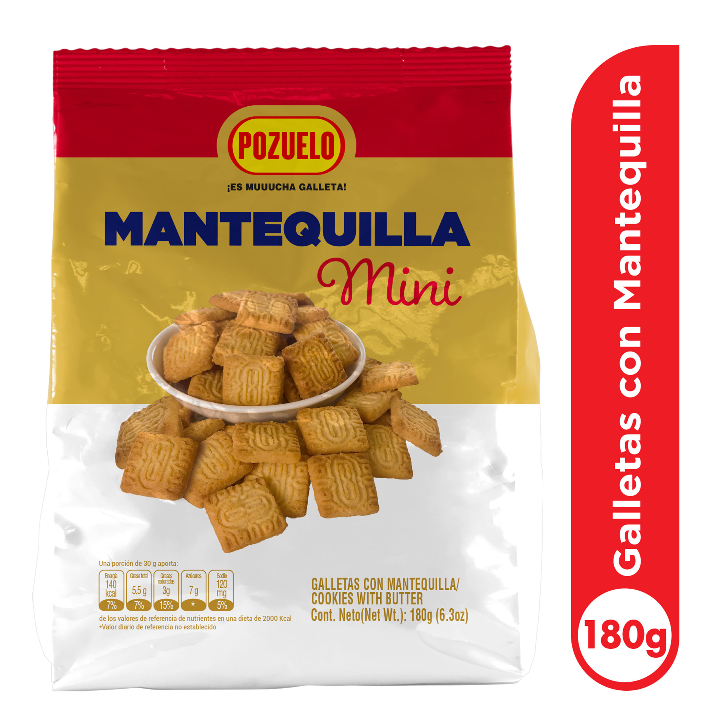 Comprar Galletas Mantequilla Pozuelo -312g | Walmart Nicaragua