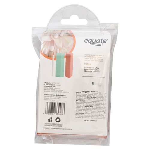 Set Manicure Equate 3pcs