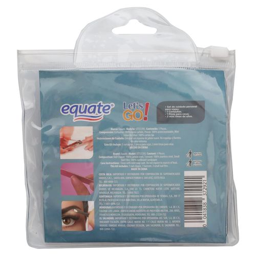 Kit De Cuidado Personal Equate Para Viaje