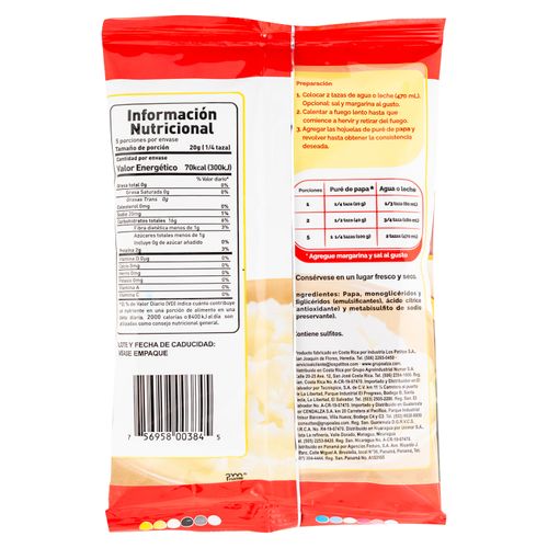 Puré de papa Los Patitos - 100 g