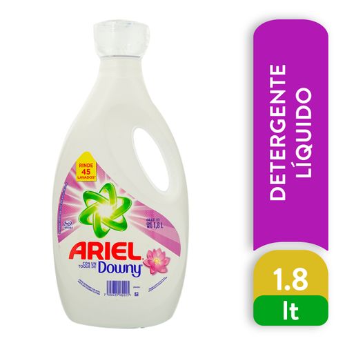 Detergente Líquido Ariel Con Un Toque De Downy 1,8 L