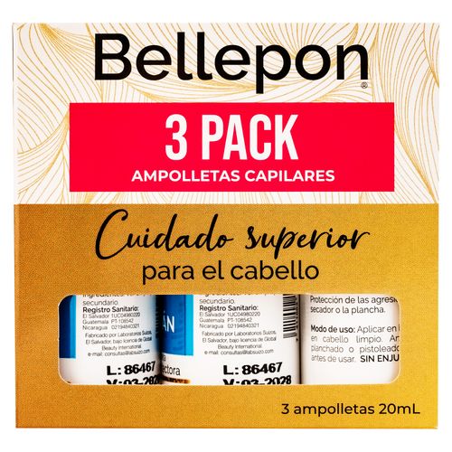 Bellepon Ampolleta Argan 3pk 60ml