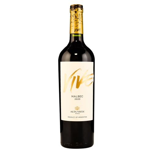 Vino Tinto Malbec Alta Vista Vive 750Ml