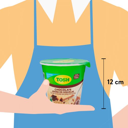 Avena Tosh Cup Avena Chocolate -40 g