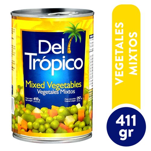Vegetales Del Monte mixtos en lata - 411 g