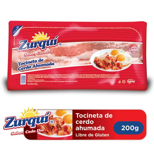 Tocineta Zurqui 200 Gr