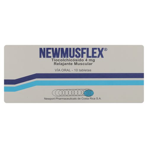 Newmusflex 4Mg 10 Tabletas Newport