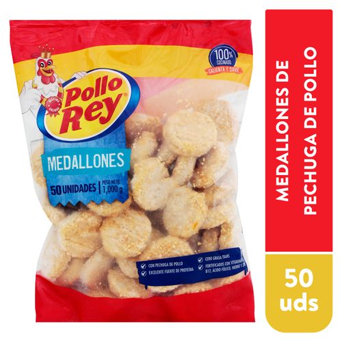 Medallones de pollo Pollo Rey  50 uds  - 1 kg