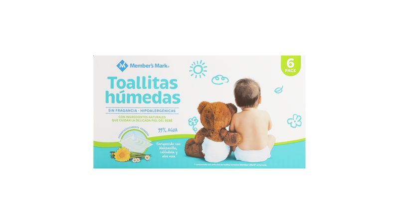Comprar Wipes Members Mark Baby Premiun 564u | Walmart Nicaragua