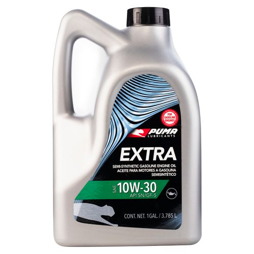 Aceite para motores a gasolina Puma extra 10w/30w - 3.78 L