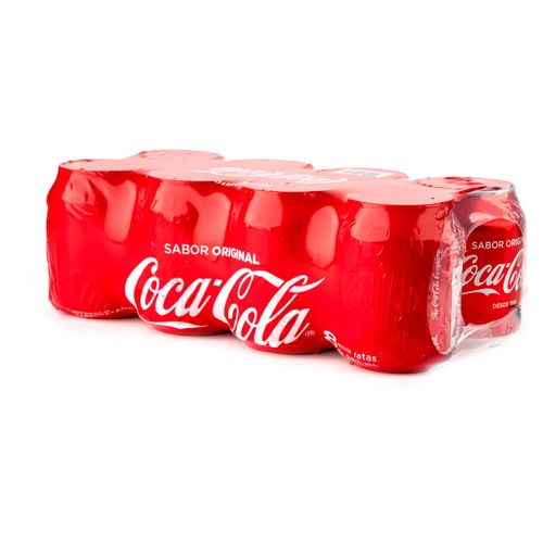 Gaseosa Coca Cola Regular Mini Lata 8 pack - 1.896 L