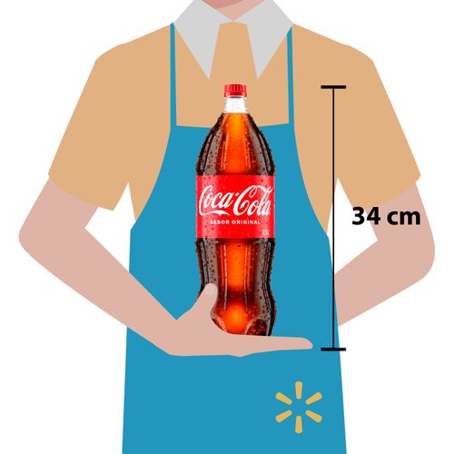 Gaseosa Coca Cola regular - 2.5 L