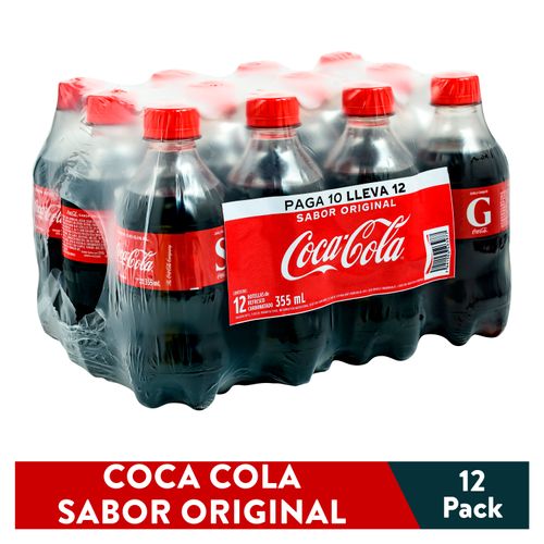 Gaseosa Coca Cola regular 12pack - 4.26 L