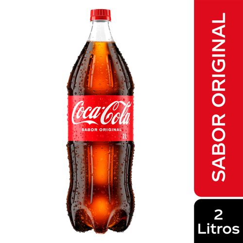 Gaseosa Coca Cola regular - 2 L