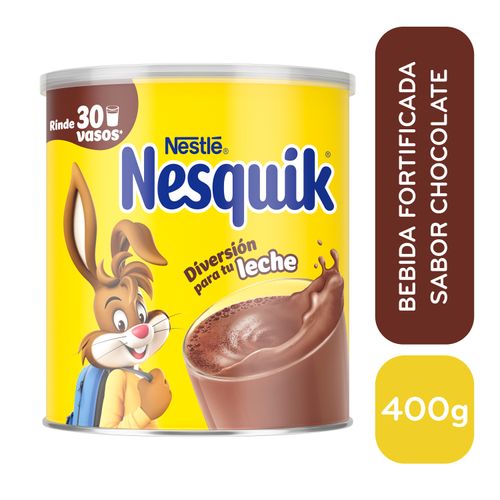Bebida En Polvo Nesquick Sabor A Chocolate - 400gr