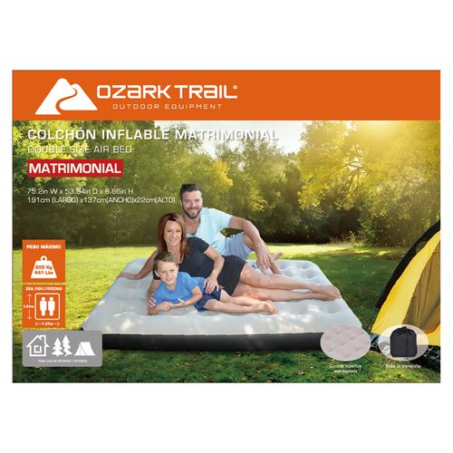Colchon Ozark Trail Matrimonial - 191X137X22cm