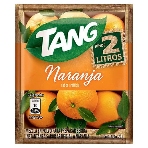 Bebida En Polvo Tang Sabor Naranja - 20g