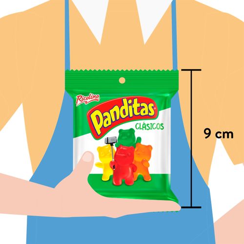 Gomitas Marca Ricolino Panditas Clásicos - 125g