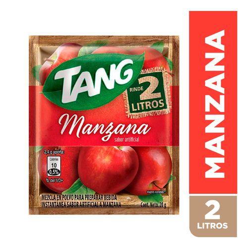 Bebida En Polvo  Tang Sabor Manzana - 20g