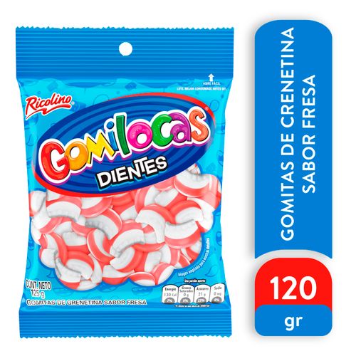 Gomitas Ricolino Gomilocas Dientes - 125gr