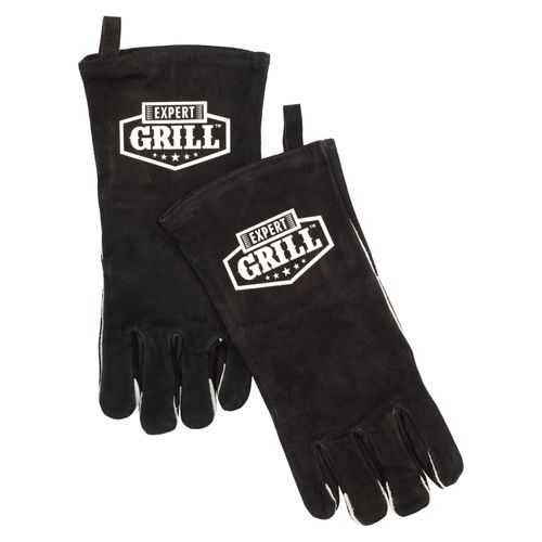 Guantes de cuero Exprt Grill para BBQ -2 uds