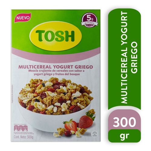 Cereal Multicereal Tosh Yogurt griego Caja - 300gr