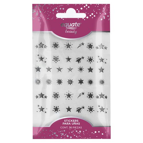 Equate Set De Stickers Para Unas 1ea