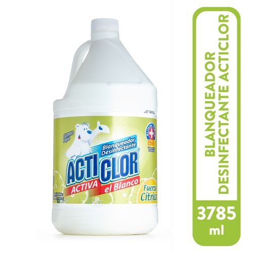 Cloro Acticolor, fuerza citrica, galón -3785ml