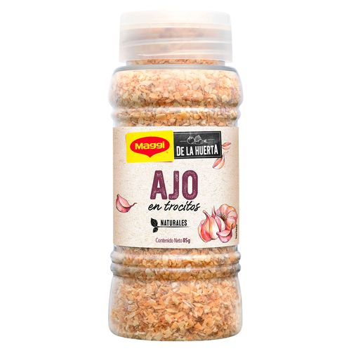 Ajo en Trozos Sazonador MAGGI De La Huerta Frasco 85g