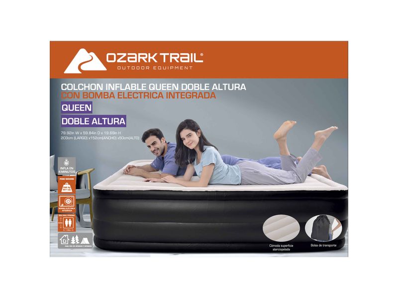 Colchon-Ozark-Trail-Queen-Deluxe-Con-Inflador-203X152X50cm-4-12230