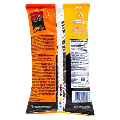 Tortilla De Maíz Frijoli Bocadeli con Chile - 140 g