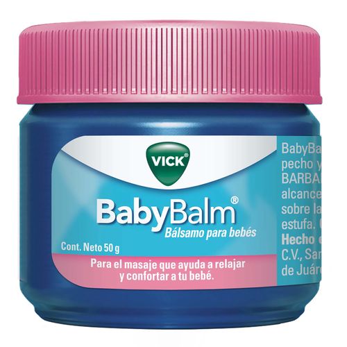 Bálsamo relajante para bebés Vick BabyBalm. 50 g